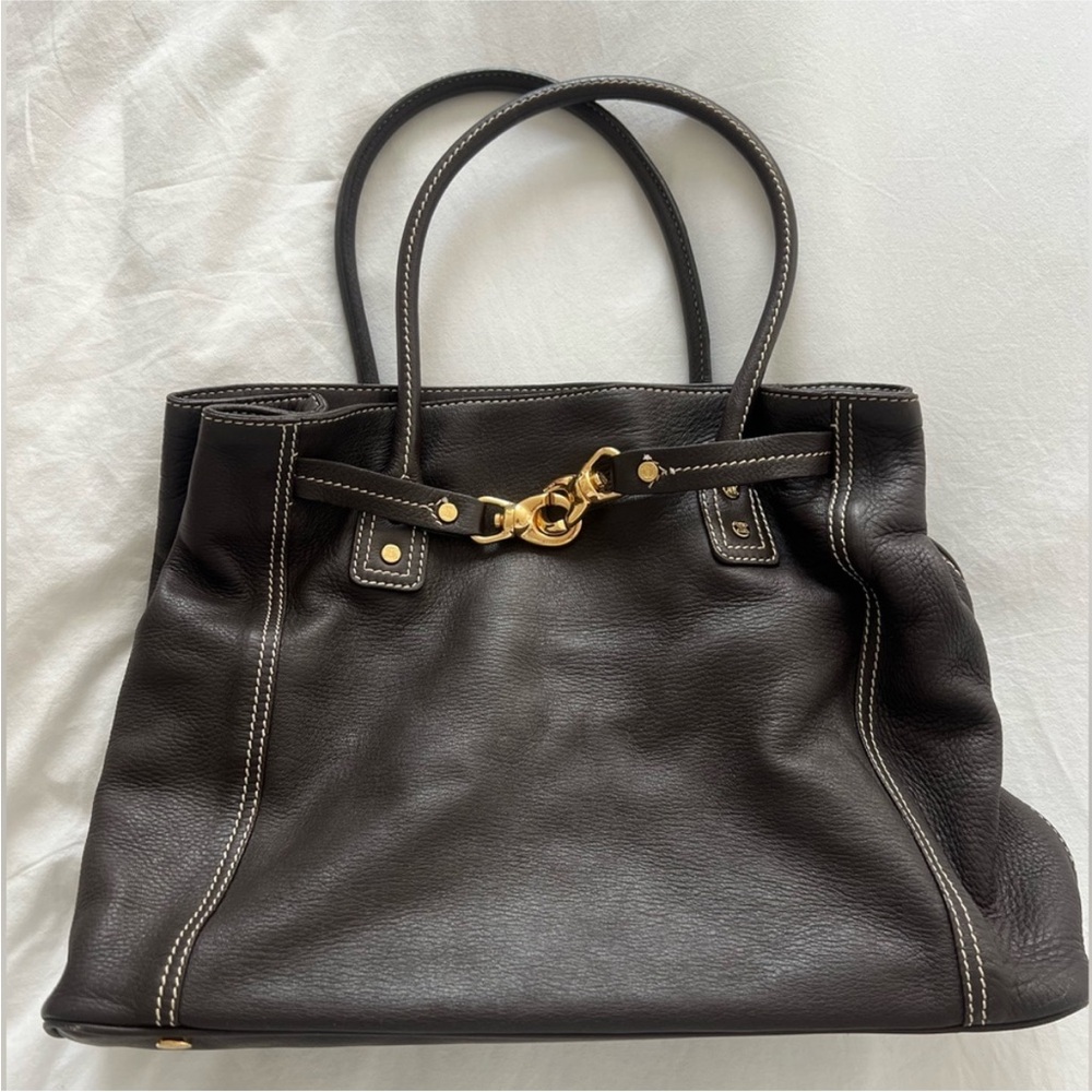 Celine brown shoulder bag